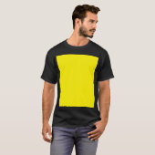 einfache minimale Vollfarbe T-Shirt (Vorne ganz)