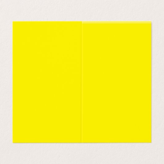 einfache minimale Vollfarbe      Visitenkarten (Außenseite Aufgefaltet)