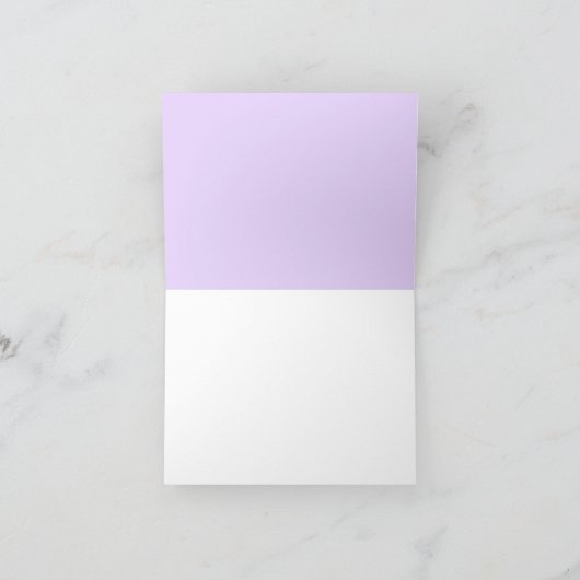 Einfache minimale Wasserfarbenprämie Dankeskarte (Innenseite)