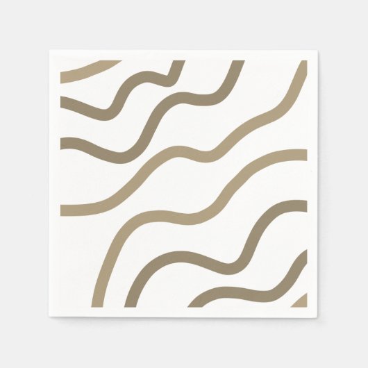Einfache minimale Zugabe Ihrer Text Monogramm Name Serviette (Vorderseite)