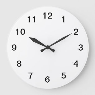 Einfache minimalist Acryl-Wanduhr Große Wanduhr