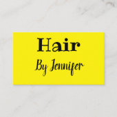 einfache minimalistisch angepasste Logokombination Visitenkarte (Vorderseite)