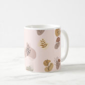 Einfache Minimalistische Abstrakte Kunst Gemustert Kaffeetasse (VorderseiteRechts)