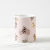 Einfache Minimalistische Abstrakte Kunst Gemustert Kaffeetasse (Mittel)