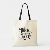 Einfache Minimalistische Battstars Trick oder Tret Tragetasche (Rückseite)