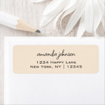 Einfache Minimalistische Berufliche Handschrift