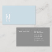 Einfache Minimalistische berufliche Visitenkarte (Vorne/Hinten)