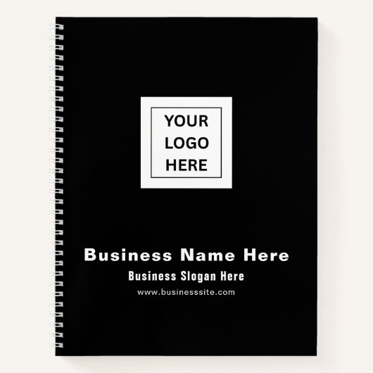 Einfache Minimalistische Bezeichnung | Benutzerdef Notizblock (Vorderseite)