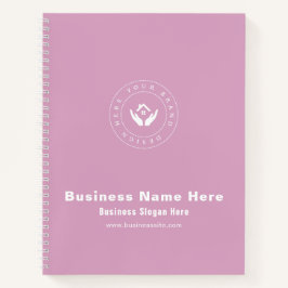 Einfache Minimalistische Bezeichnung | Benutzerdef Notizblock