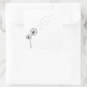 Einfache Minimalistische Blasleuchte | Aufkleber (Tasche)