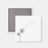 Einfache Minimalistische Blasleuchte | Magnet (Vorderseite/Rückseite)