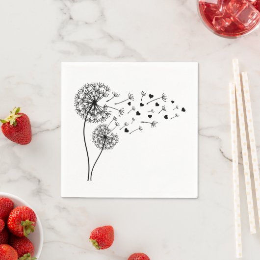 Einfache Minimalistische Blasleuchte Serviette (Beispiel)