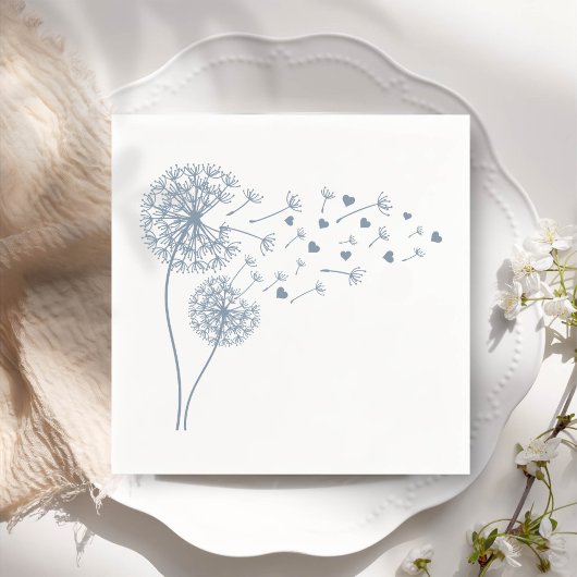 Einfache Minimalistische Blasleuchte Serviette