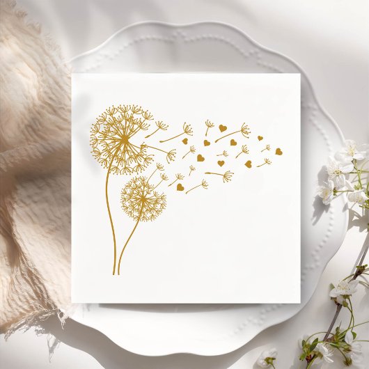 Einfache Minimalistische Blasleuchte Serviette