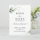 Einfache minimalistische-Einladung Einladung (Stehend Vorderseite)