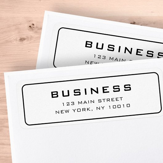 Einfache Minimalistische Eleganframe-Firmenbezeich