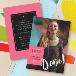 Einfache Minimalistische Foto-Abschluss für belieb Ankündigung