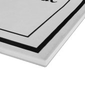 Einfache Minimalistische Gestaltung Schneidebrett (Ecke)