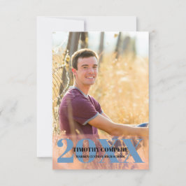 Einfache, Minimalistische Graduierungspartei Einladung