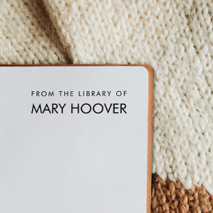 Einfache Minimalistische Handschrift aus der Bibli Gummistempel