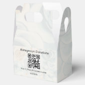 Einfache minimalistische Honeymoon Spenden Hochzei Geschenkschachtel (Geöffnet)