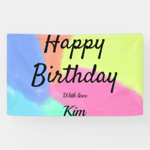 einfache minimalistische Kalligrafie herzlichen Gl Banner