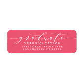 EINFACHE MINIMALISTISCHE KALLIGRAFISCHE RÜCKKEHR-A (Vorne)