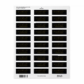 EINFACHE MINIMALISTISCHE KALLIGRAFISCHE RÜCKKEHR-A (Vorne)