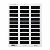 EINFACHE MINIMALISTISCHE KALLIGRAFISCHE RÜCKKEHR-A (Vorne)