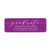 EINFACHE MINIMALISTISCHE KALLIGRAFISCHE RÜCKKEHR-A (Vorne)