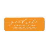 EINFACHE MINIMALISTISCHE KALLIGRAFISCHE RÜCKKEHR-A (Vorne)