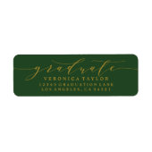 EINFACHE MINIMALISTISCHE KALLIGRAFISCHE RÜCKKEHR-A (Vorne)