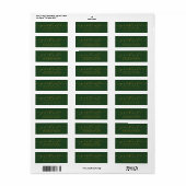 EINFACHE MINIMALISTISCHE KALLIGRAFISCHE RÜCKKEHR-A (Vorne)