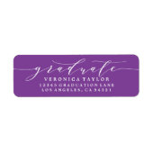 EINFACHE MINIMALISTISCHE KALLIGRAFISCHE RÜCKKEHR-A (Vorne)