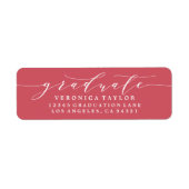 EINFACHE MINIMALISTISCHE KALLIGRAFISCHE RÜCKKEHR-A (Vorne)