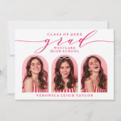 EINFACHE MINIMALISTISCHE KALLIGRAPHISCHE EINLADUNG (Vorderseite)