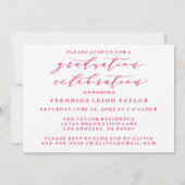 EINFACHE MINIMALISTISCHE KALLIGRAPHISCHE EINLADUNG (Rückseite)