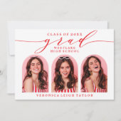 EINFACHE MINIMALISTISCHE KALLIGRAPHISCHE EINLADUNG (Vorderseite)