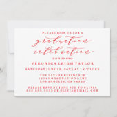 EINFACHE MINIMALISTISCHE KALLIGRAPHISCHE EINLADUNG (Rückseite)