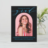 EINFACHE MINIMALISTISCHE KALLIGRAPHISCHE EINLADUNG (Stehend Vorderseite)