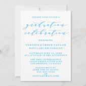 EINFACHE MINIMALISTISCHE KALLIGRAPHISCHE EINLADUNG (Rückseite)