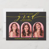 EINFACHE MINIMALISTISCHE KALLIGRAPHISCHE EINLADUNG (Vorderseite)