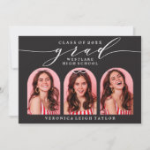 EINFACHE MINIMALISTISCHE KALLIGRAPHISCHE EINLADUNG (Vorderseite)