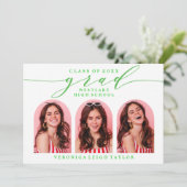 EINFACHE MINIMALISTISCHE KALLIGRAPHISCHE EINLADUNG (Stehend Vorderseite)