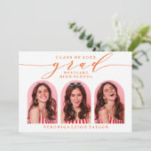 EINFACHE MINIMALISTISCHE KALLIGRAPHISCHE EINLADUNG (Stehend Vorderseite)