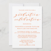 EINFACHE MINIMALISTISCHE KALLIGRAPHISCHE EINLADUNG (Rückseite)