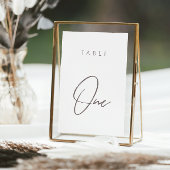 Einfache Minimalistische kalligraphische Hochzeits