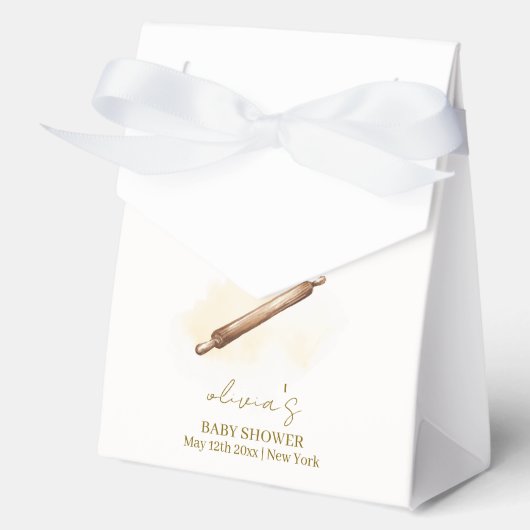 Einfache Minimalistische Konditorei-Koch Kinderdus Geschenkschachtel (Vorderseite)