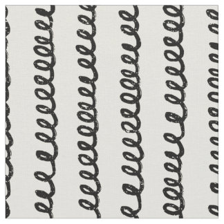 Einfache minimalistische Linien einfache lockige w Stoff
