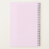 Einfache, Minimalistische Logo-Markenbezeichnung i Notizblock (Rückseite)